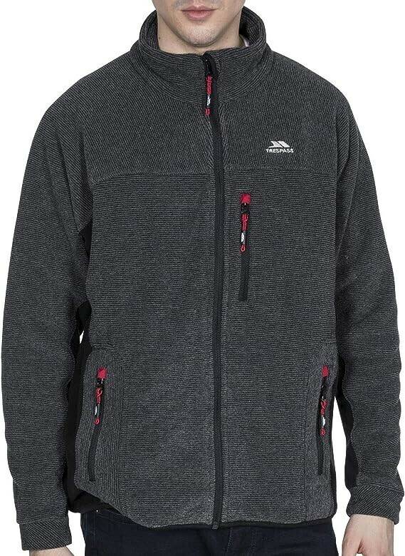 Trespass Jynx Fleece Jacket Men black Outdoorbekleidung