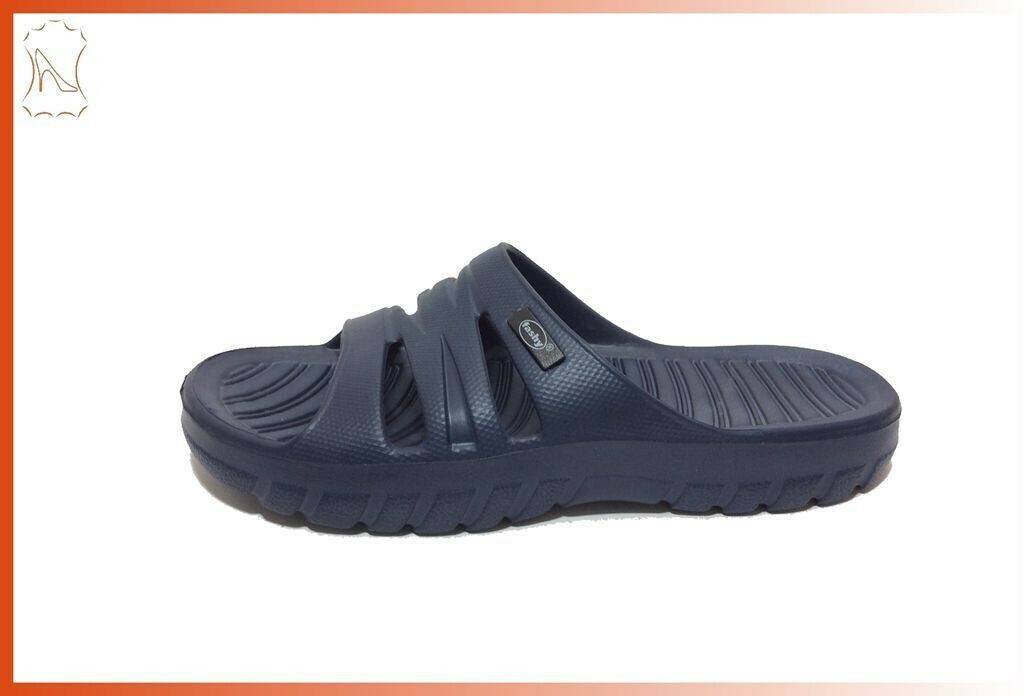 Fashy Seafield Pantolette Ultraleicht Uni Badelatschen Wasserschuh Badeschuhe