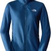 Outdoorbekleidung The North Face 100 Glacier Full Zip Fleece Womenshady blue