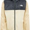 Outdoorbekleidung The North Face Cyclone Jacket 3 (82R9)gravel/tnf black/khaki