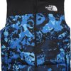 The North Face 1996 Retro Nuptse Vest Menclear lake blue himalayan camo print Outdoorbekleidung