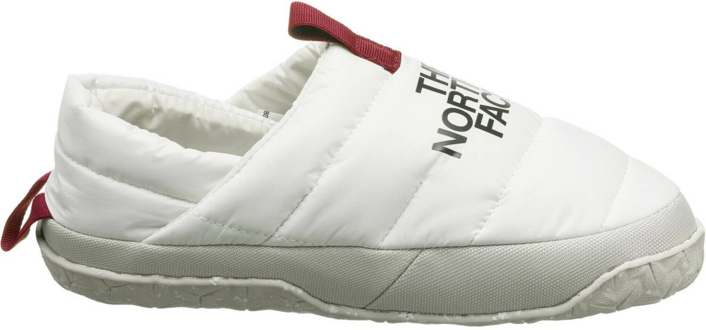 The North Face Nuptse Mule Womengardenia white/tnf black Hausschuhe