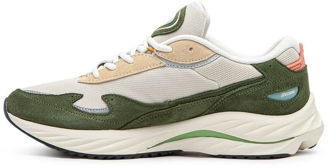 Sportschuhe Mizuno Wave Rider Beta beige grün