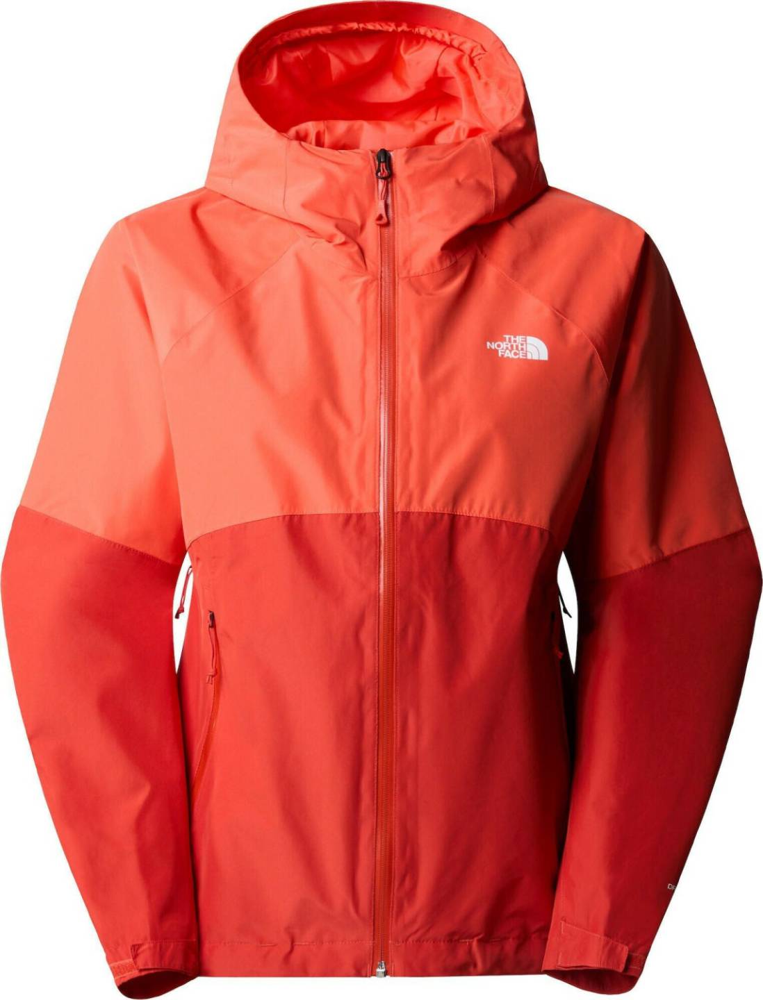 The North Face Womens Diablo Dynamic Zip-in Jacket (87GP) radiant orange/aubrnglz Outdoorbekleidung