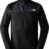 The North Face Mens Reaxion 1/4 Zip Fleece(855L) tnf black/asphalt grey Outdoorbekleidung