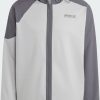 Adidas Man Adventure Winter Fabric Mix Hooded Jacket grey two/grey five (HK5020) Outdoorbekleidung