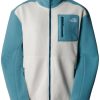 The North Face Women's Yumiori Full Zip (NF0A8842)white dune/algae blue Outdoorbekleidung