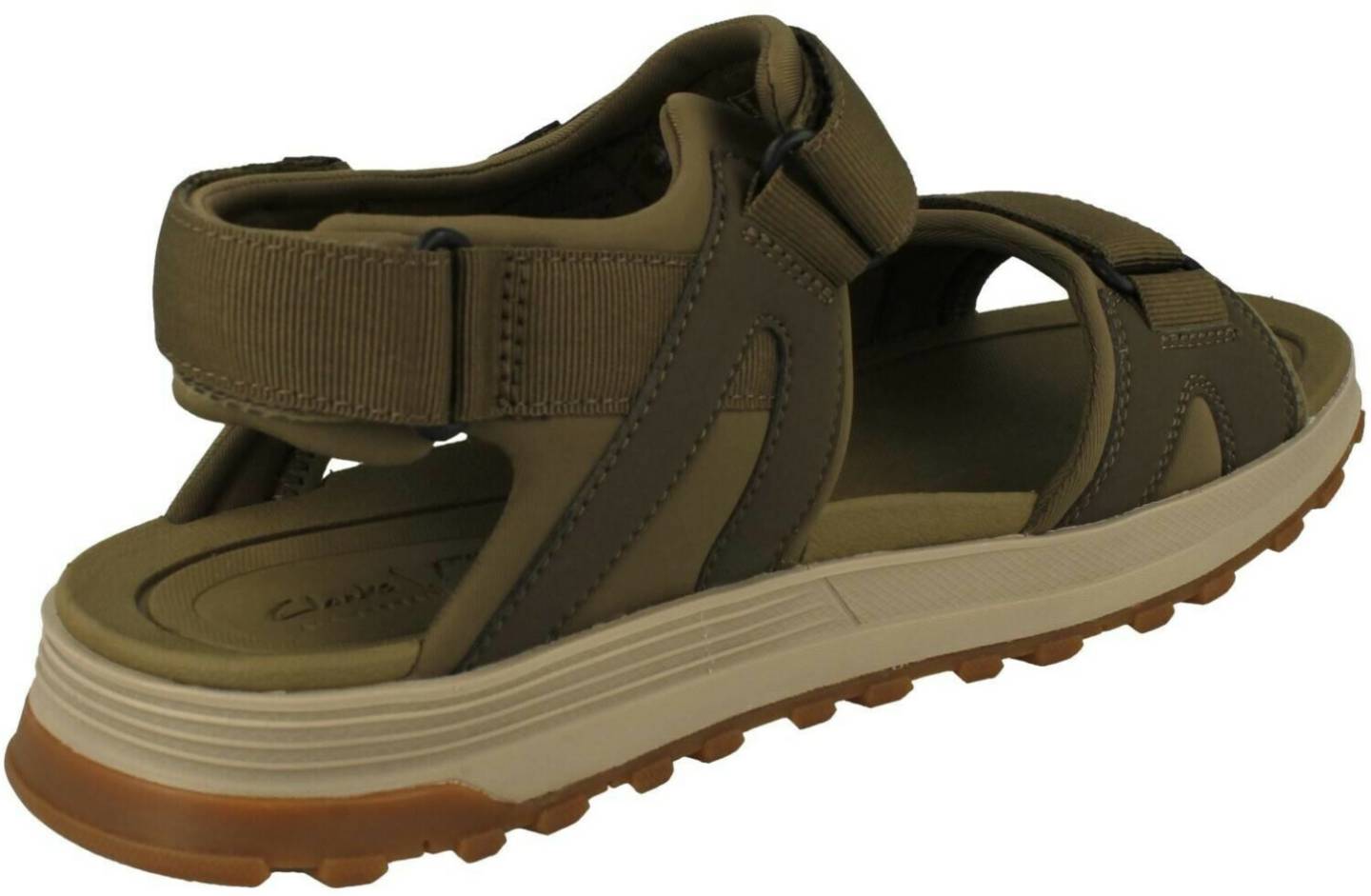 Herren-Sandalen Clarks ATL Trek Sun oliv kombi