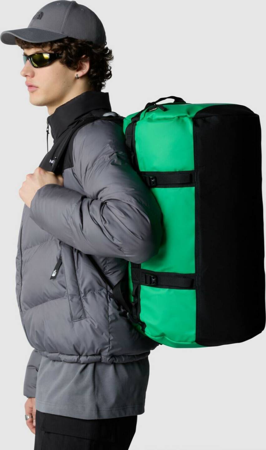 The North Face Base Camp Duffel S (52ST)optic emerald/tnf black Koffer