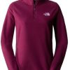 Damen-Pullover The North Face 100 Glacier Fleece 1/4 Zip Womenboysenberry