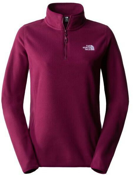 Damen-Pullover The North Face 100 Glacier Fleece 1/4 Zip Womenboysenberry