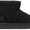 Calvin Klein Schneeschuhe Fur V3A5-81036-0187 S schwarz Winterschuhe