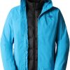 Outdoorbekleidung The North Face Jacke Mountain Light Futurelight Triclimate (4R2I)acoustic blue / tnf black