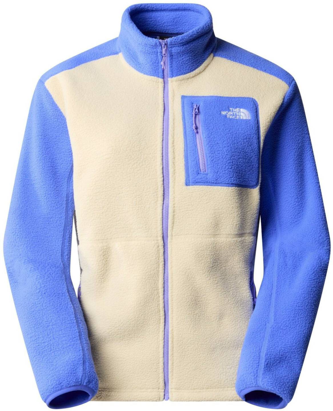 The North Face Women's Yumiori Full Zip (8842) gravel/solar blue Outdoorbekleidung