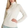 Wintersportbekleidung Protest FABRIZ 1/4 Zip Fleece Women (3693000)beige/white