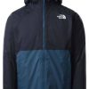 The North Face Men's Millerton Insulated Jacket (3YFI)monterey blue/tnf black Outdoorbekleidung