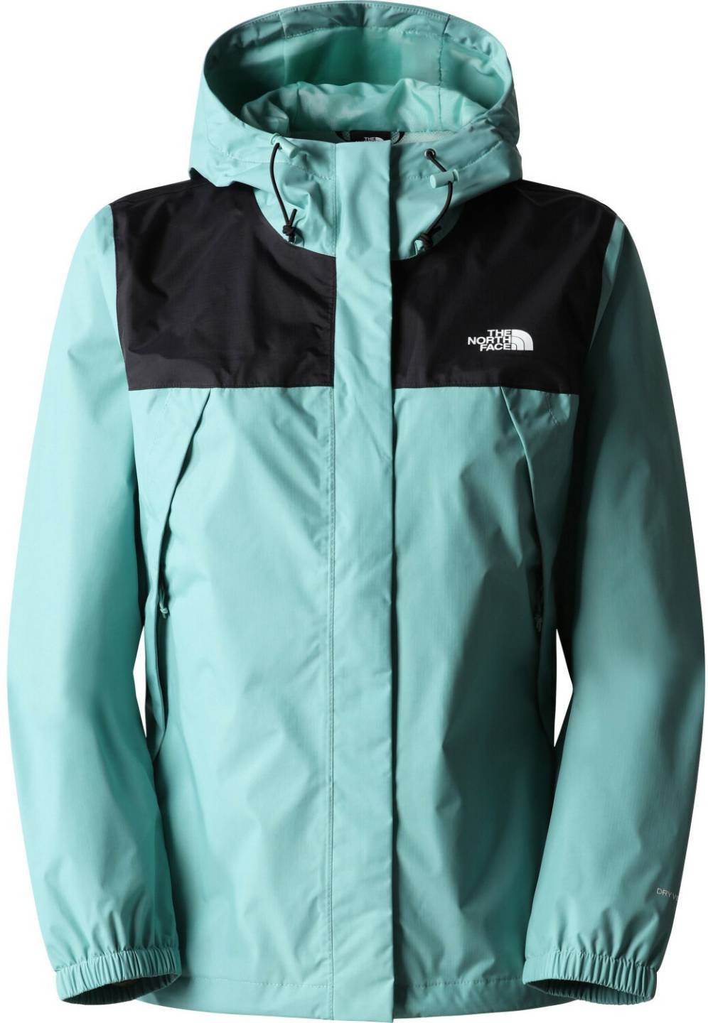 The North Face Women's Antora Jackettnf black/wasabi Outdoorbekleidung