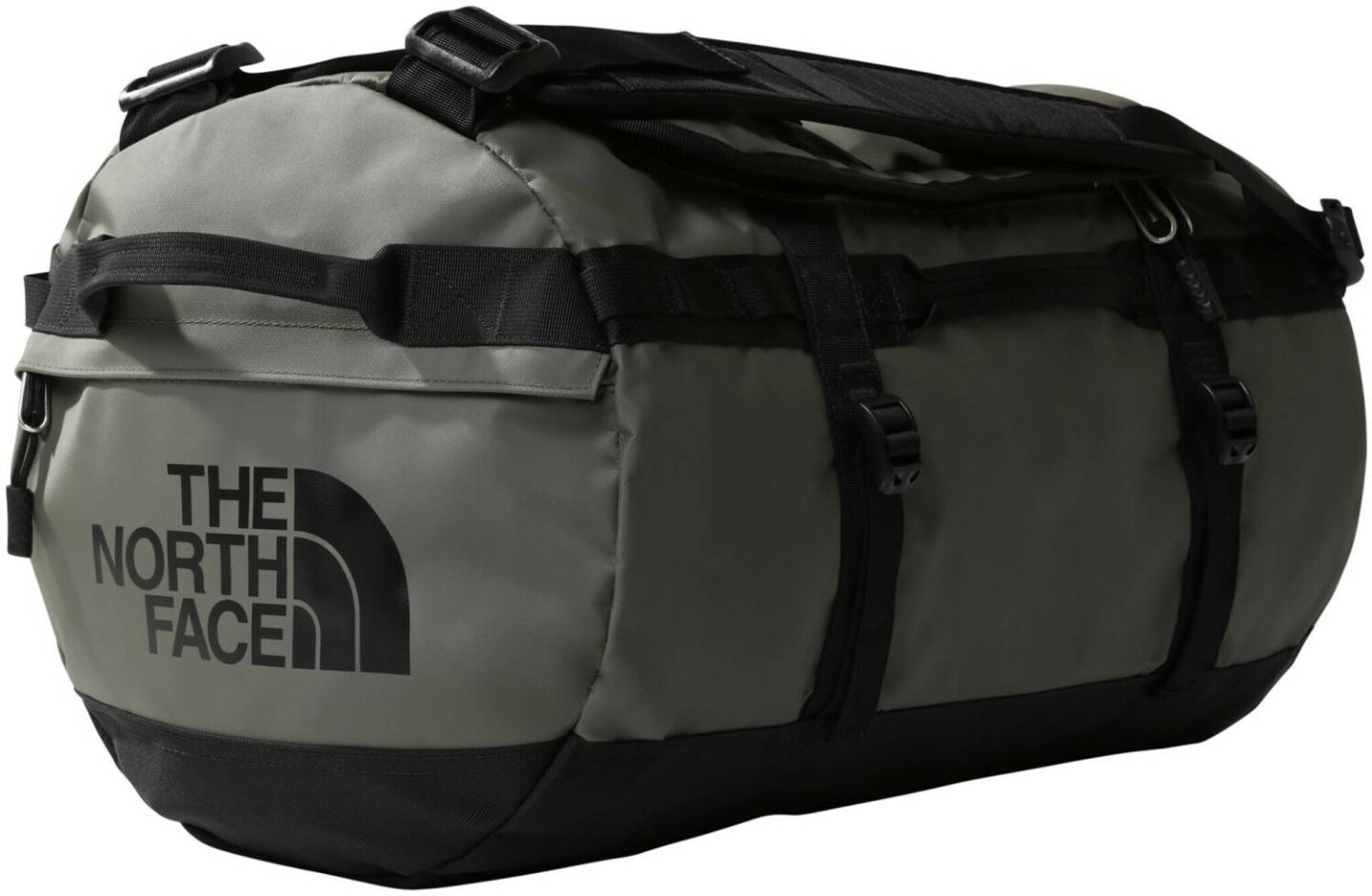 The North Face Base Camp Duffel S (52ST)new taupe green/tnf black Koffer