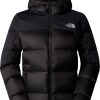 Outdoorbekleidung The North Face Women's Diablo Down 2.0 Hooded JacketTNF black heather/TNF black