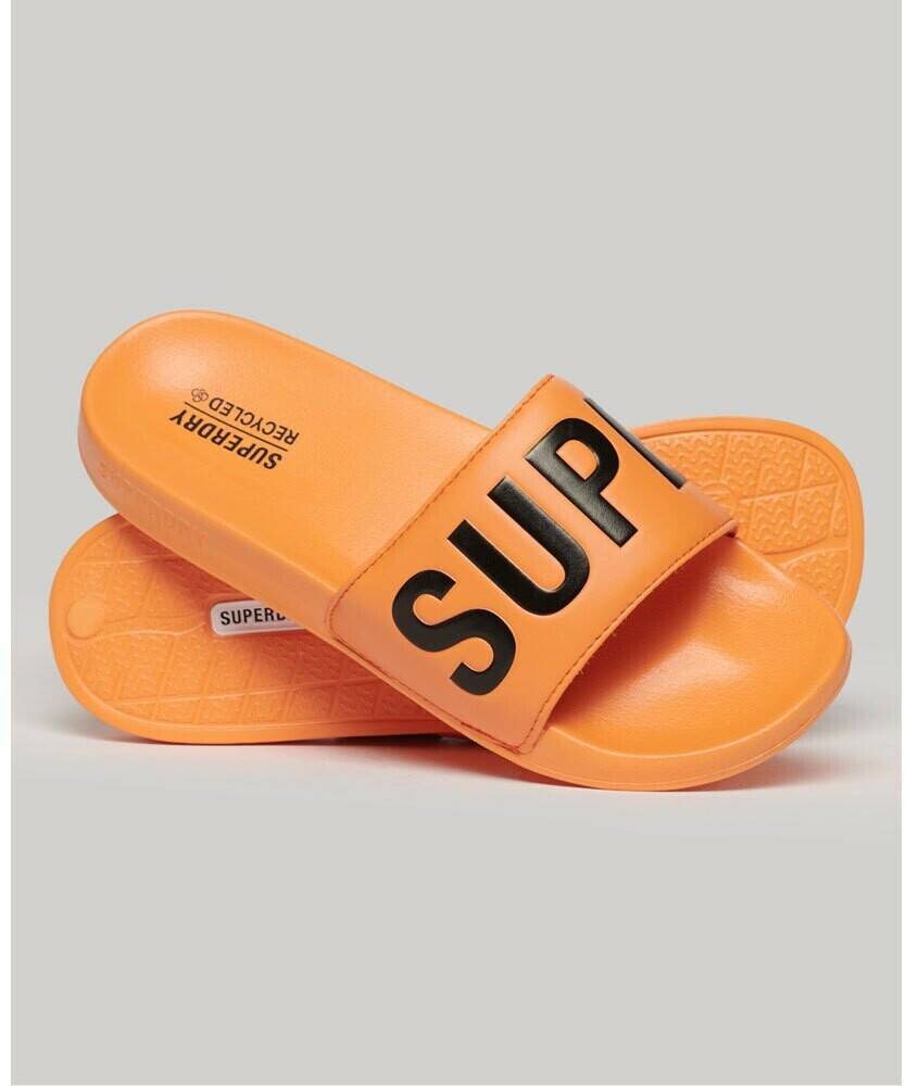 Superdry Code Core Vegan Pool Slides orange Badeschuhe