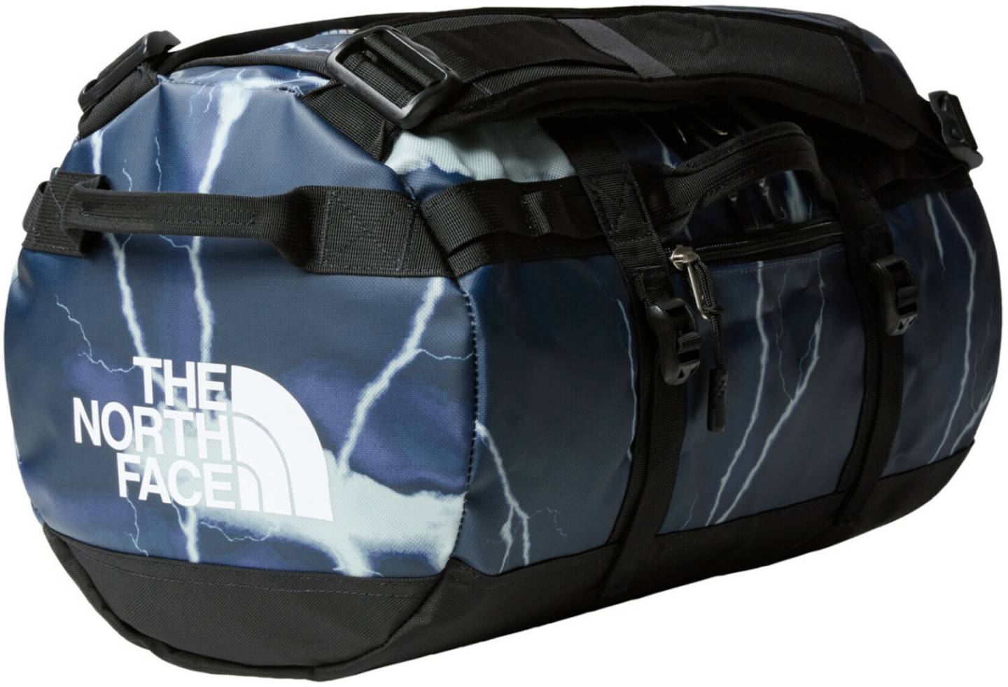 Koffer The North Face Base Camp Duffel XS (52SS)summit navy/tnf lightening print/tnf black