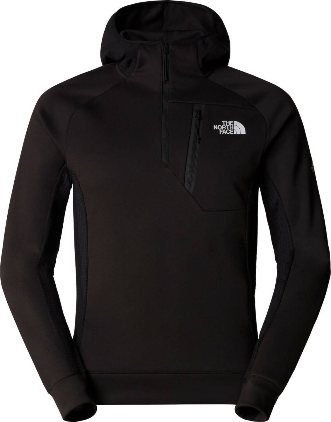 The North Face Mountain Athletics Fleece-Kapuzenjacke mit 1/4-langem RV für Herren (NF0A893R)tnf black Herren-Pullover