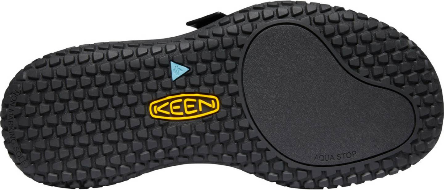 Keen Solr Toe Post Sandalsblack/ gold Herren-Sandalen