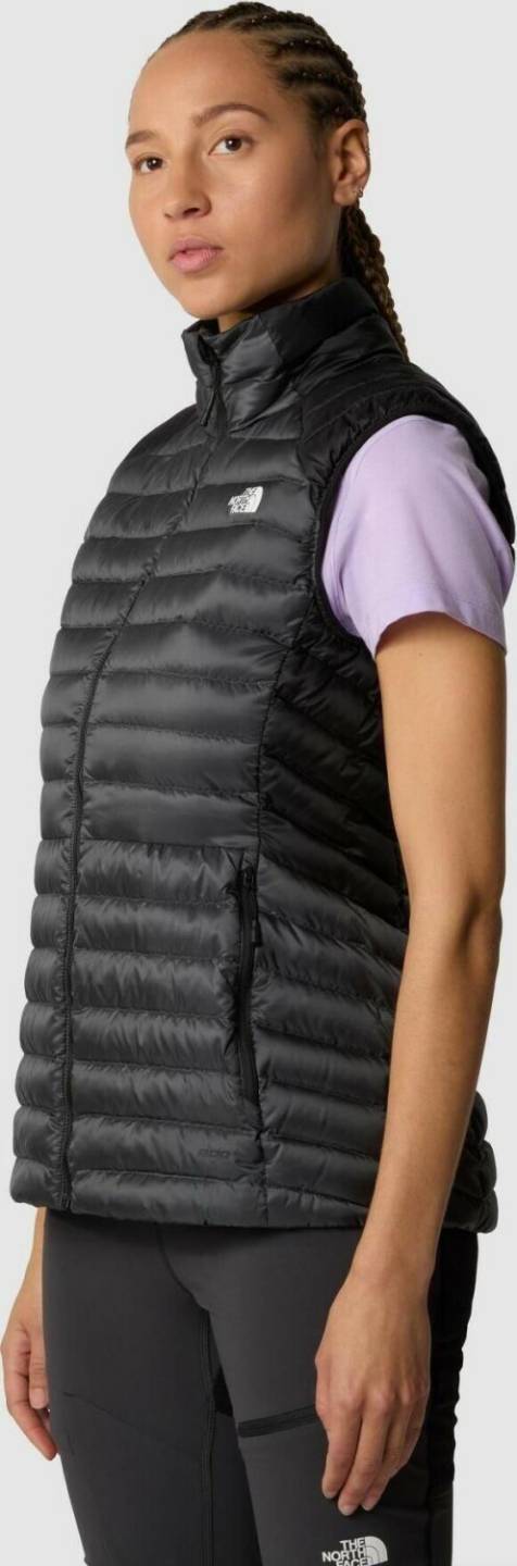 The North Face Womens Bettaforca Light Down Vest (87HK) asphalt grey/tnf black Outdoorbekleidung