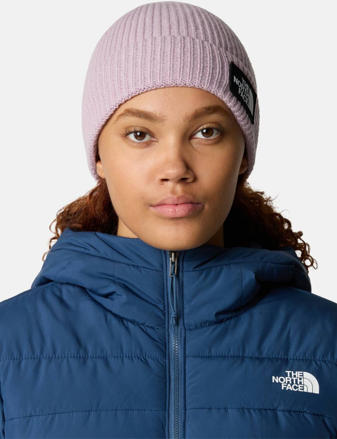 Mützen The North Face Logo Box Cuff Beanie (NF0A3FJX)orchid pink