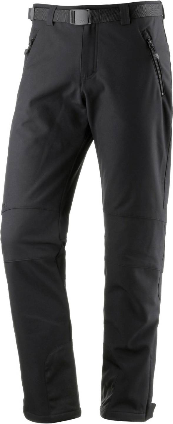 Maier Sports Men Softshell Tech Pants black Outdoorbekleidung