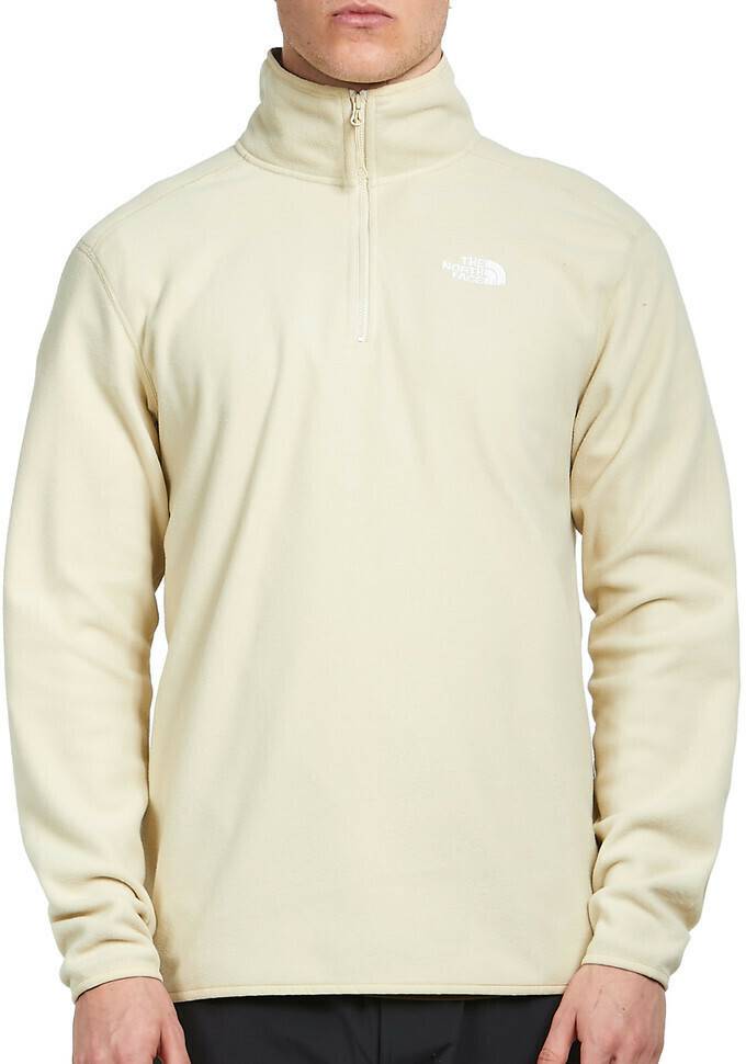 The North Face Men's 100 Glacier Quarter-Zip Fleece (5IHP)gravel Herren-Pullover