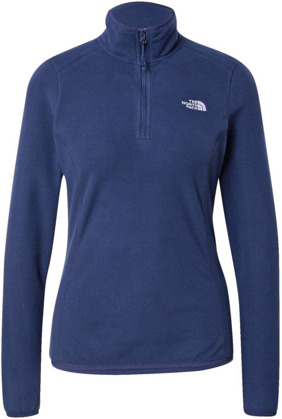 The North Face Women's 100 Glacier Quarter-Zip Fleece (5IHN)summit navy Damen-Pullover