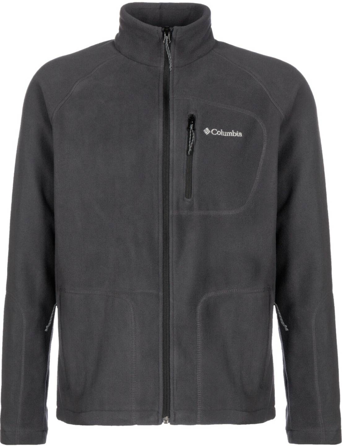 Columbia Fast Trek II Full Zip Fleece Men (1420421)shark/black Outdoorbekleidung