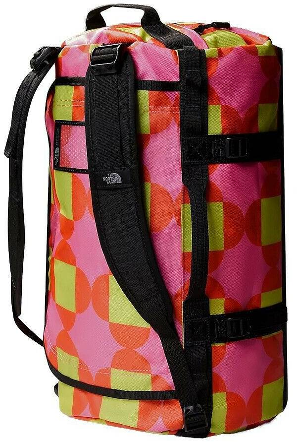 The North Face Base Camp Duffel S (52ST)gamma pink lets blossom together print/tnf black Koffer