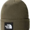 The North Face Dock Worker RecycledBeanie (NF0A3FNT) new taupe green Mützen