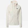 Outdoorbekleidung The North Face Homesafe Full Zip Fleece Women (55HN)gardenia white heather