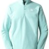 The North Face Men's 100 Glacier Quarter-Zip Fleece (5IHP)wasabi Herren-Pullover