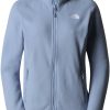 Outdoorbekleidung The North Face Women's 100 Glacier Full-Zip Fleece (5IHO)light grey heather