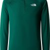 The North Face Teen Never Stop 1/4 Zip (NF0A870Q)evergreen Outdoorbekleidung