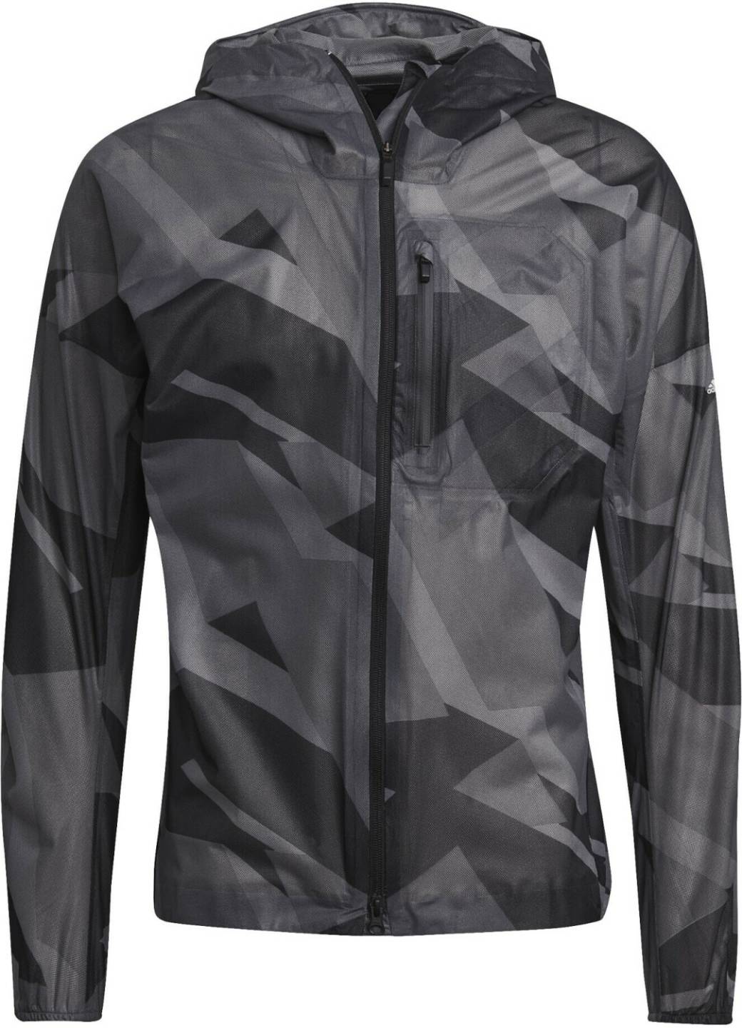 Outdoorbekleidung Adidas Men's Terrex Agravic Graphic 2.5 Layer Rain jacket grey