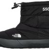 The North Face Nuptse Après-Biwakschuhe Herren TNF Black-Asphalt Grey Winterschuhe