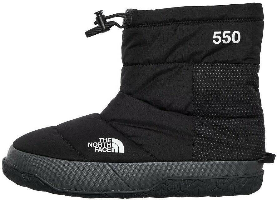 The North Face Nuptse Après-Biwakschuhe Herren TNF Black-Asphalt Grey Winterschuhe