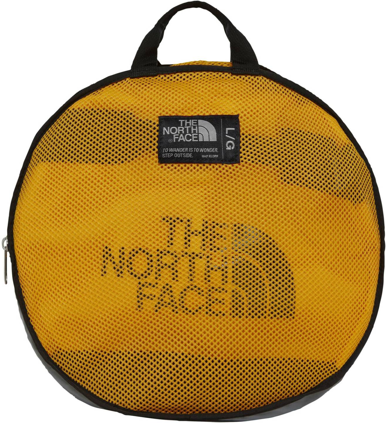 Koffer The North Face Base Camp Duffel L (52SB)summit gold/tnf black/npf