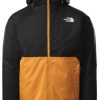 Outdoorbekleidung The North Face Men's Millerton Insulated Jacket (3YFI)citrine yellow/tnf black