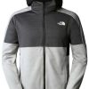 The North Face Mountain Athletics Full Zip Fleece (NF0A823P)meld grey/asphalt grey/tnf black Outdoorbekleidung