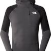 The North Face Bolt Polartec Power Grid Überziehjacke für Herren (NF0A87J9)asphalt grey/tnf black Outdoorbekleidung