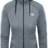 Outdoorbekleidung The North Face Hikesteller Midlayer Jacket Womenurban navy/tin grey