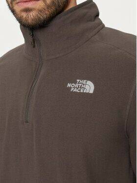 Herren-Pullover The North Face 100 Glacier 1/4 Zip Fleece (NFOA855W)smokey brown