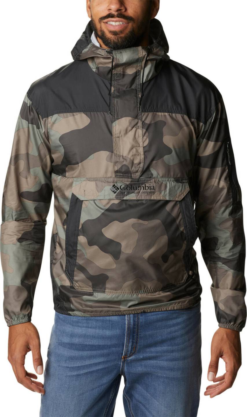 Outdoorbekleidung Columbia Challenger Windbreaker Men (1714291)camouflage/black