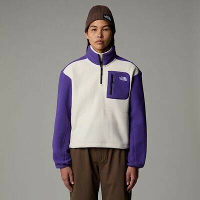 The North Face Yumiori Fleece Wwhite dune/peak purple/tnf black Outdoorbekleidung